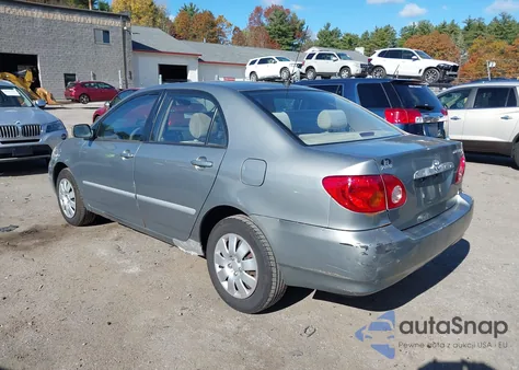 2004 Toyota Corolla Le from USA, damaged, VIN JTDBR32E542018335